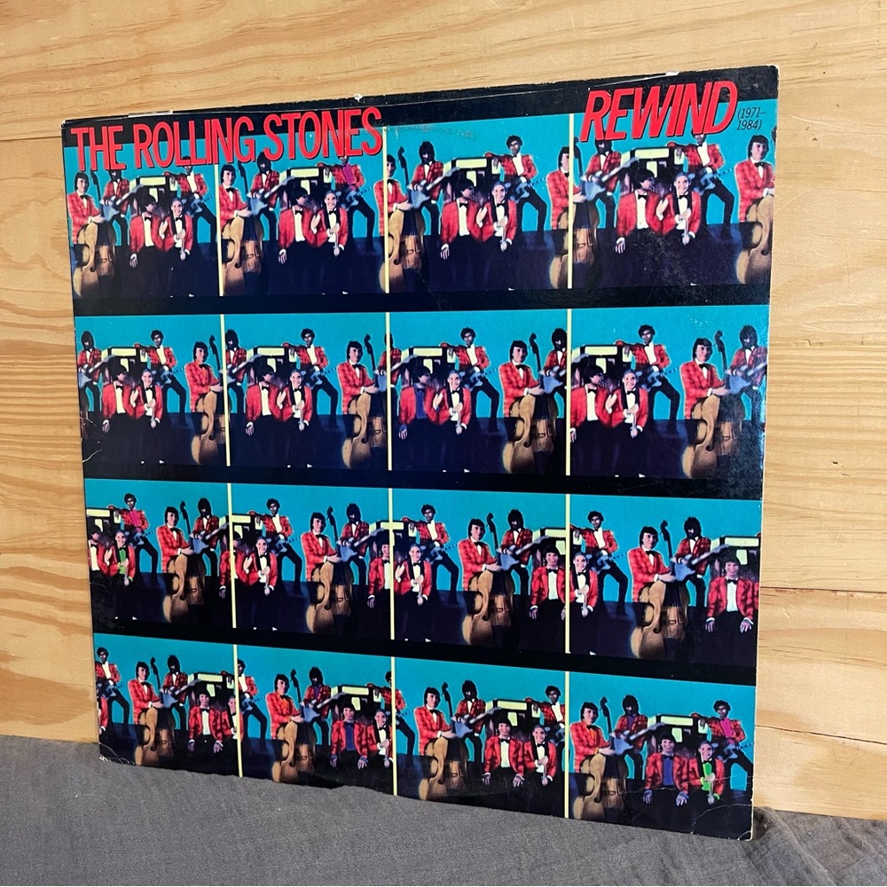 vintage rolling stones vinyl record